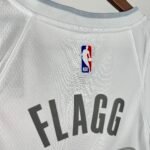 Camiseta Regata NBA Dallas Mavericks 32 Flagg City Edition Branca 2025 Nike - Imagem 7