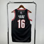 Camiseta Regata Basquete NBA Portland Trail Blazers Icon Edition 2025 Preta Nike - Imagem 11