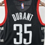 Camiseta Regata Basquete NBA Houston Rockets 7 Durant Statement Edition Preta 2025 Jordan - Imagem 7