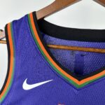 Camiseta Regata Basquete NBA Phoenix Suns 1 Booker City Edition 2025 Roxa Nike - Imagem 3