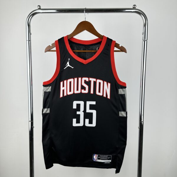 Camiseta Regata Basquete NBA Houston Rockets 7 Durant Statement Edition Preta 2025 Jordan - Imagem 10