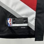 Camiseta Regata Basquete NBA Portland Trail Blazers Icon Edition 2025 Preta Nike - Imagem 5