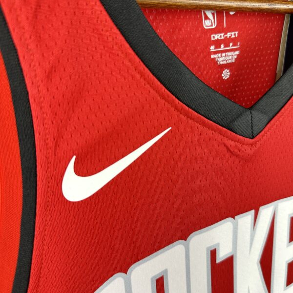 Camiseta Regata Basquete NBA Houston Rockets 7 Durant Icon Edition Vermelha 2025 Nike - Imagem 3