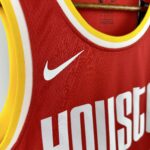 Camiseta Regata Basquete NBA Retrô Houston Rockets City 7 Durant Edição Anos 90 Vermelha 2025 Nike - Imagem 3