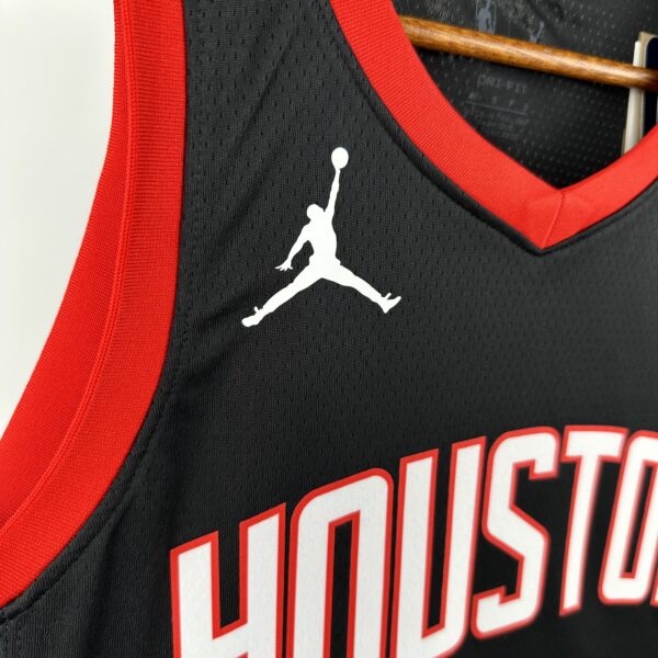 Camiseta Regata Basquete NBA Houston Rockets 7 Durant Statement Edition Preta 2025 Jordan - Imagem 3
