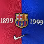 Camisa Retrô Barcelona 100th Aniversário 1999 Nike - Imagem 2