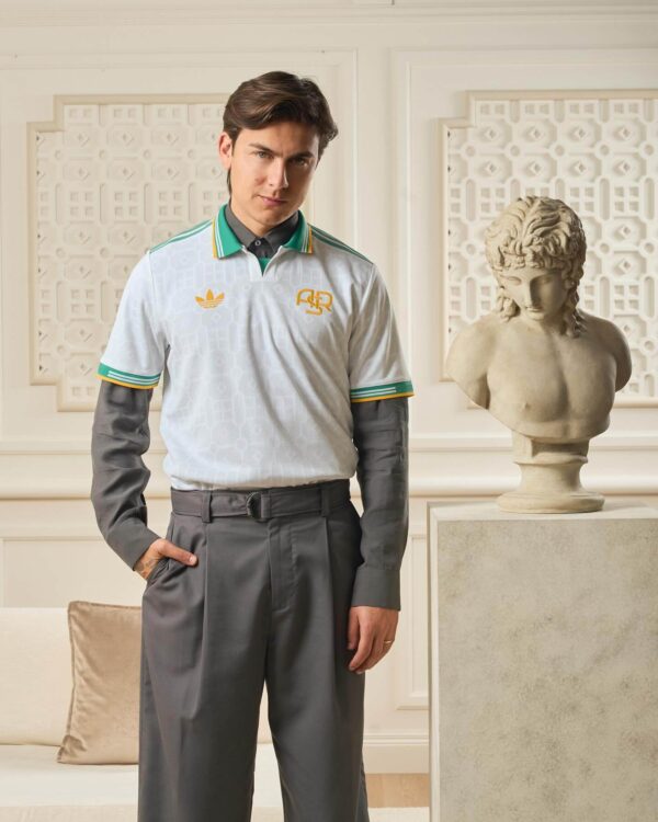 Camisa Roma Third Versão Torcedor 25/2026 Branca Adidas - Imagem 6