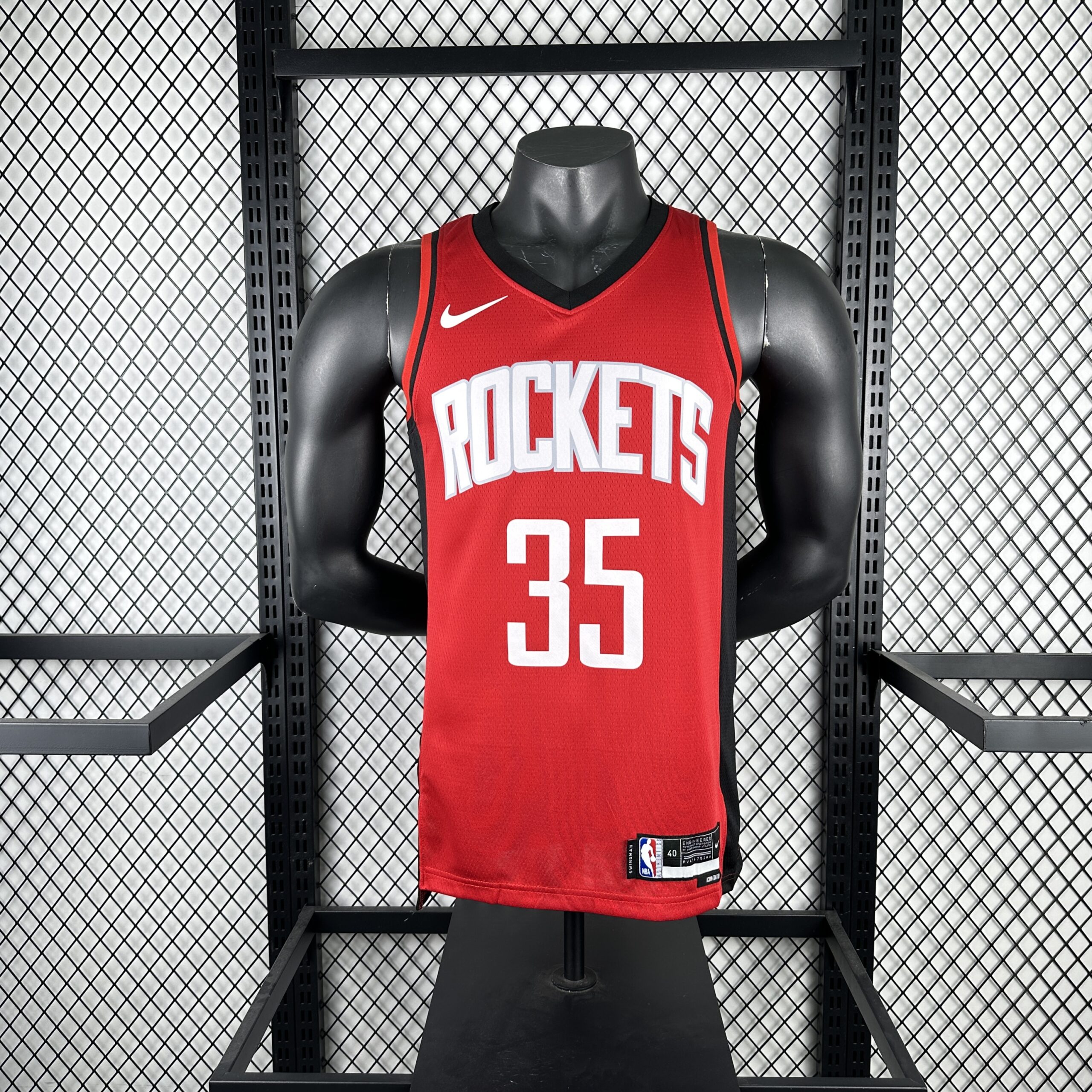 a1d203f3 Camiseta Regata Basquete NBA Houston Rockets 7 Durant Icon Edition Vermelha 2025 Nike - Imagem 1