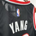 Camiseta Regata Basquete NBA Portland Trail Blazers Icon Edition 2025 Preta Nike - Imagem 7
