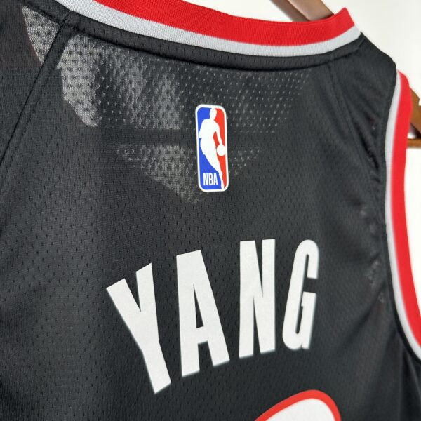 Camiseta Regata Basquete NBA Portland Trail Blazers Icon Edition 2025 Preta Nike - Imagem 7