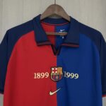 Camisa Retrô Barcelona 100th Aniversário 1999 Nike - Imagem 2