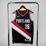Camiseta Regata Basquete NBA Portland Trail Blazers Icon Edition 2025 Preta Nike - Imagem 10