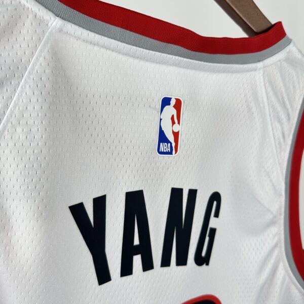 Camiseta Regata Basquete NBA Portland Trail Blazers Association Edition 2025 Branca Nike - Imagem 6