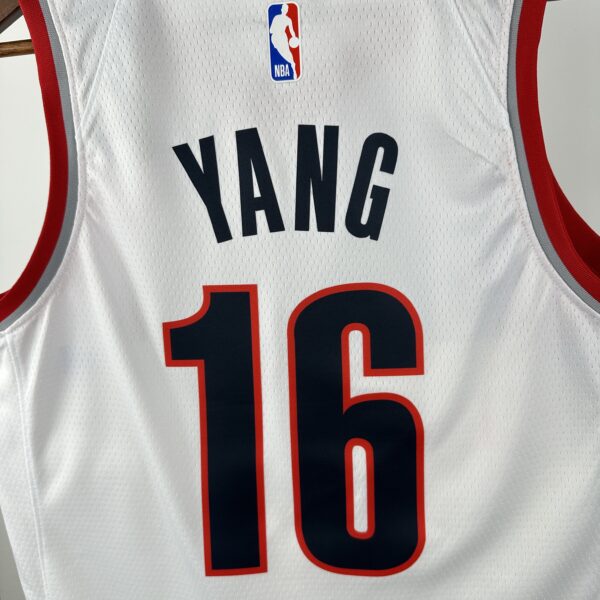 Camiseta Regata Basquete NBA Portland Trail Blazers Association Edition 2025 Branca Nike - Imagem 7