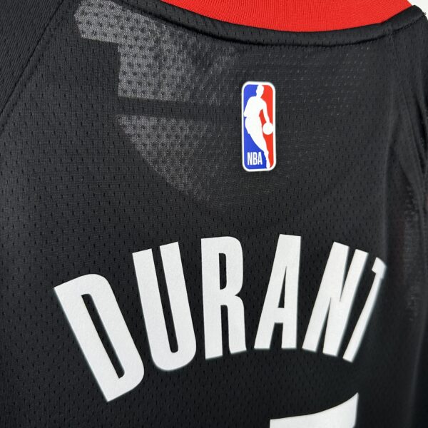 Camiseta Regata Basquete NBA Houston Rockets 7 Durant Statement Edition Preta 2025 Jordan - Imagem 8