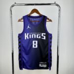 Camiseta Regata Basquete NBA Sacramento Kings 8 Lavine Statement Edition 2025 Roxa Jordan