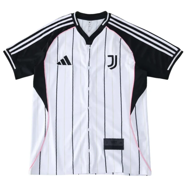 Camisa Juventus Baseball US Pack 2025/26 Adidas Branco - Imagem 17