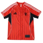 Camisa Manchester United Baseball US Pack 2025/26 Vermelha Adidas