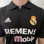 Camisa Retrô Real Madrid Away Ronaldo 11 - 2002/2003 Adidas Preta - Imagem 5