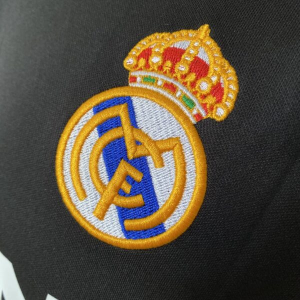 Camisa Retrô Real Madrid Away Ronaldo 11 - 2002/2003 Adidas Preta - Imagem 7