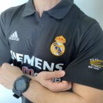 Camisa Retrô Real Madrid Away Ronaldo 11 - 2002/2003 Adidas Preta - Imagem 3