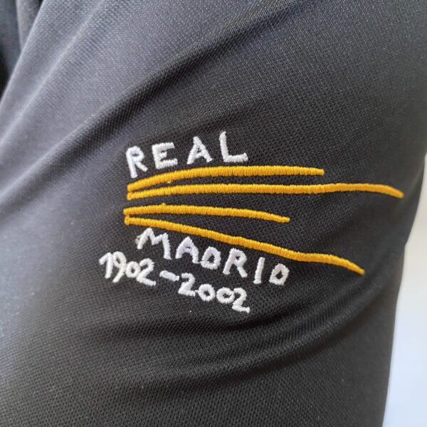 Camisa Retrô Real Madrid Away Ronaldo 11 - 2002/2003 Adidas Preta - Imagem 10