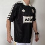 Camisa Oasis Jacquard Tour 2025/2026 Preta Branca Adidas - Imagem 6