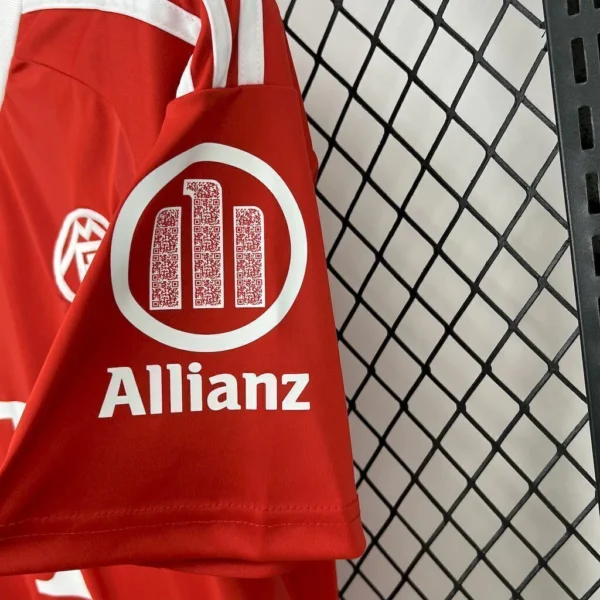 Camisa Bayern Munique Goleiro Versão Torcedor 25/2026 Adidas Vermelho - Imagem 2