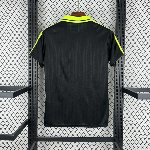 Camisa Oasis Jacquard Tour 2025/2026 Preta Verde Adidas - Imagem 5