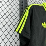 Camisa Oasis Jacquard Tour 2025/2026 Preta Verde Adidas - Imagem 4