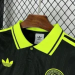 Camisa Oasis Jacquard Tour 2025/2026 Preta Verde Adidas - Imagem 3