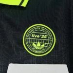 Camisa Oasis Jacquard Tour 2025/2026 Preta Verde Adidas - Imagem 2