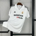 Camisa Retrô Real Madrid Home 2002/2003 Adidas Branca