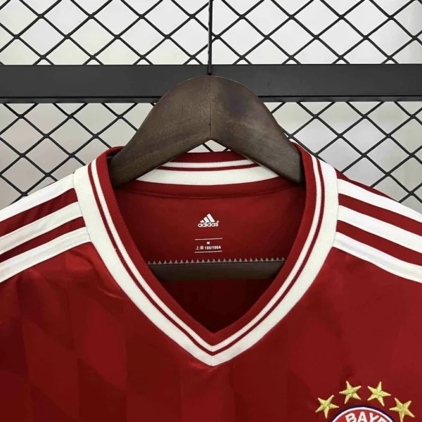 Camisa Retrô Bayern Munique Home Versão Torcedor 2012/13 Adidas - Imagem 4