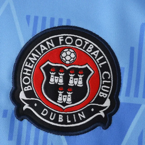 Camisa Bohemian FC x Oasis Away 2025/2026 Azul - Imagem 2