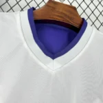 Camisa Retrô Real Madrid Third Dupla Face 2002/2003 Adidas Roxa & Branca - Imagem 6