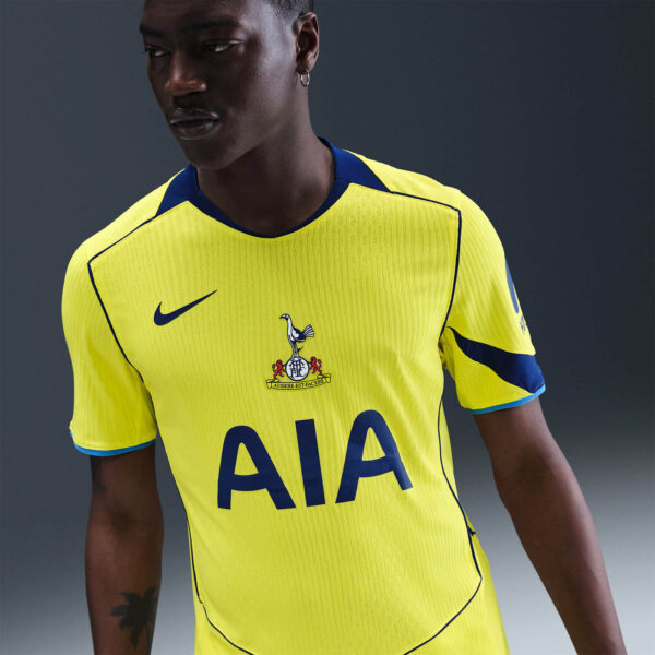 Camisa Tottenham Hostpur Third Versão Jogador - Total 90 - 25/2026 Amarela Nike - Imagem 4