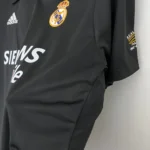Camisa Retrô Real Madrid Away Ronaldo 11 - 2002/2003 Adidas Preta - Imagem 20