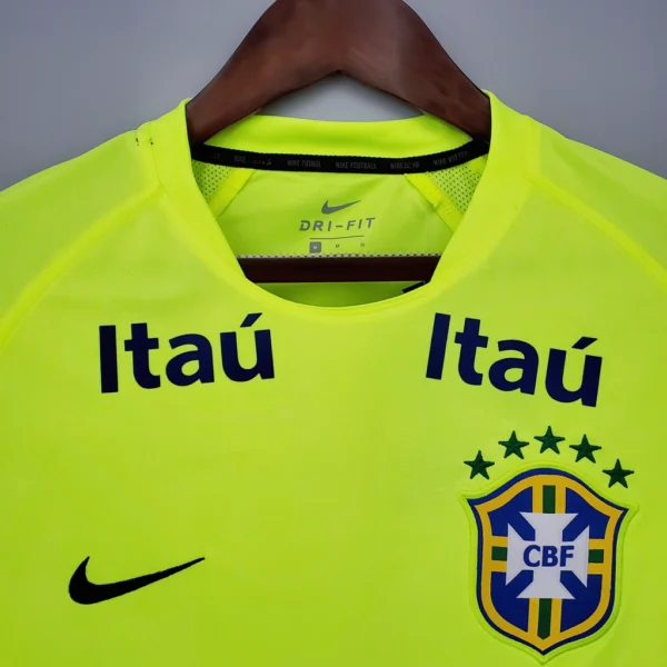Camisa Brasil Seleção Brasileira Versão Torcedor Treino 22/2023 Nike - Imagem 2