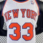 Camiseta Regata NBA New York Knicks 33 Patrick Ewing Mitchell & Ness Branca 1991/92 - Imagem 2