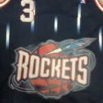 Camiseta Regata NBA Houston Rockets 3 Steve Francis Mitchell & Ness Azul 1999/2000 - Imagem 2