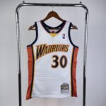 Camiseta Regata NBA Golden State Warriors 30 Stephen Curry Mitchell & Ness Branca 2009/10