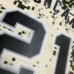 Camiseta Regata NBA San Antonio Spurs 21 Tim Duncan Mitchell & Ness 2013/14 - Imagem 12