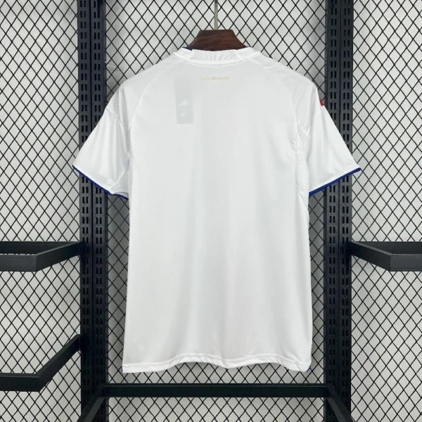 Camisa Olympique Lyonnais Home Versão Torcedor 2025/26 Branca Adidas - Imagem 4