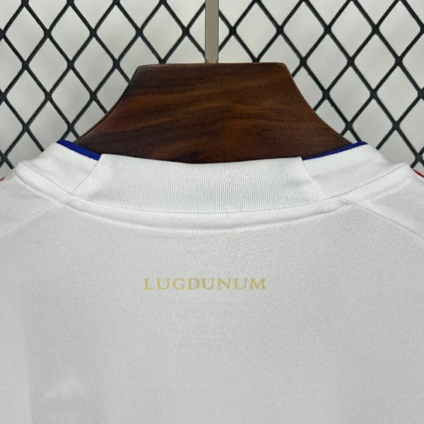Camisa Olympique Lyonnais Home Versão Torcedor 2025/26 Branca Adidas - Imagem 5