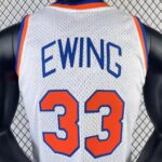 Camiseta Regata NBA New York Knicks 33 Patrick Ewing Mitchell & Ness Branca 1991/92 - Imagem 7