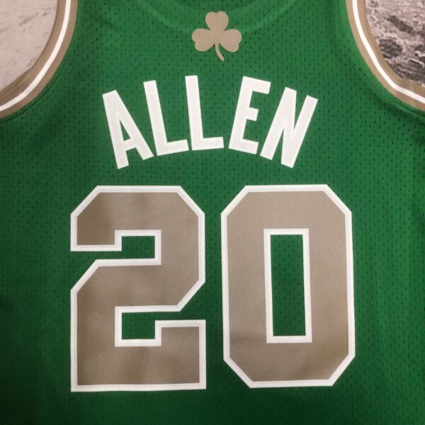 Camiseta Regata NBA Boston Celtics Ray 20 Allen Mitchell & Ness Verde 2007/08 - Imagem 12