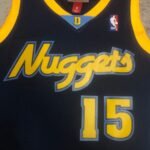 Camiseta Regata NBA Denver Nuggets 15 Carmelo Anthony Mitchell & Ness Azul 2006/07 - Imagem 2