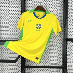 Camisa Brasil Seleção Brasileira Home Versão Torcedor Masculina Amarela 25/2026 Nike