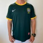 Camisa Retrô Clássica Seleção Brasileira Brasil – Nike Masculina – Goleiro – 1998